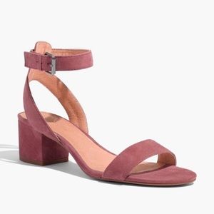 Madewell Alice Suede Sandal - Size 10
